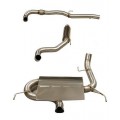 Piper exhaust Vauxhall Corsa D-Turbo - VXR Turbo back system with De-cat and 2 silencers